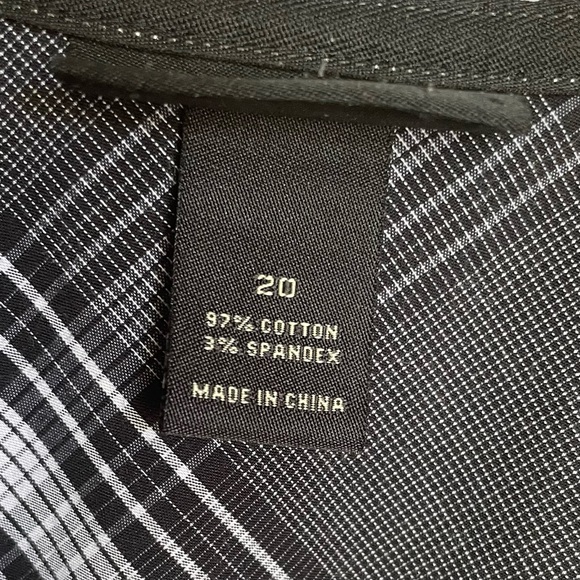 Puff sleeve houndstooth button up shirt - Picture 2 of 10